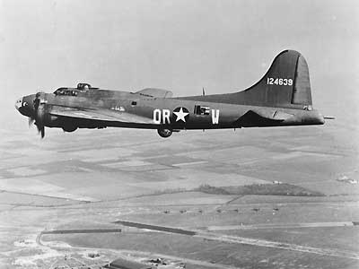 B17 flying